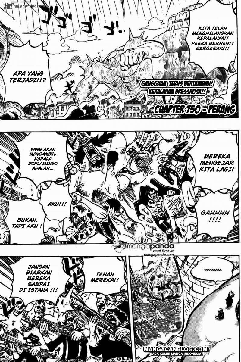 One Piece Chapter 750 page 4