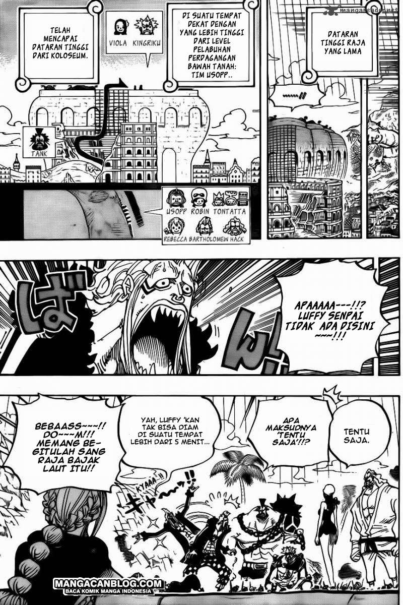 One Piece Chapter 750 page 7
