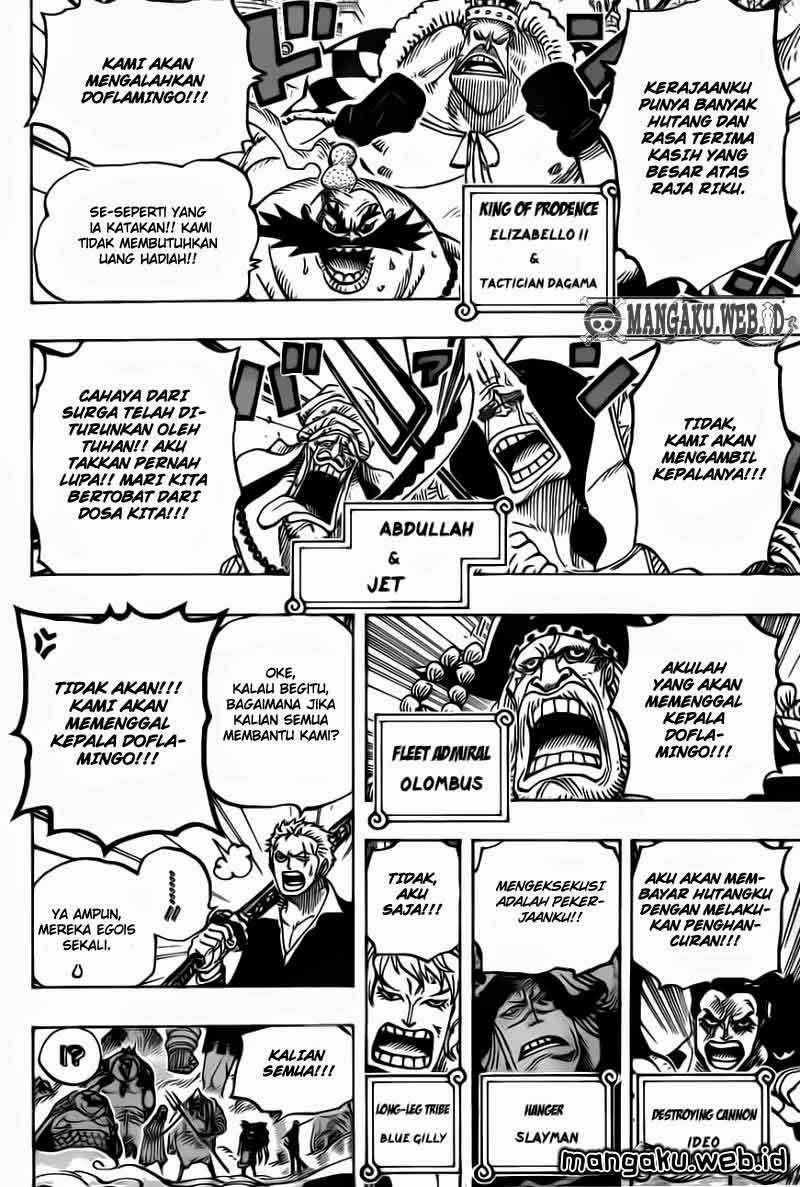 One Piece Chapter 748 page 11