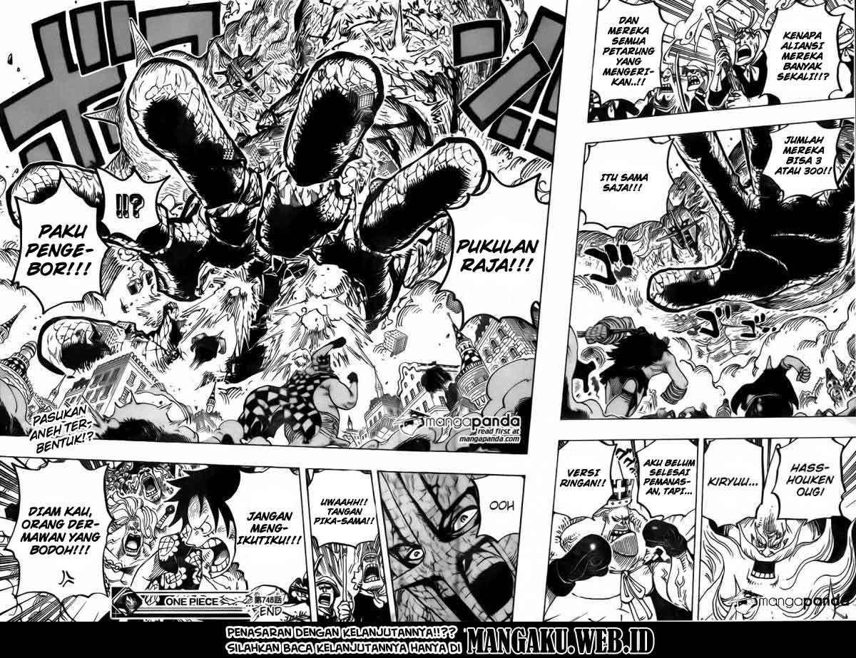 One Piece Chapter 748 page 16