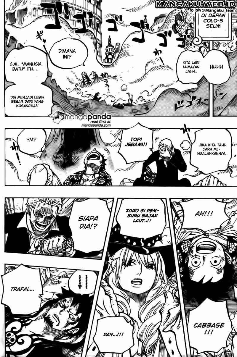 One Piece Chapter 748 page 7