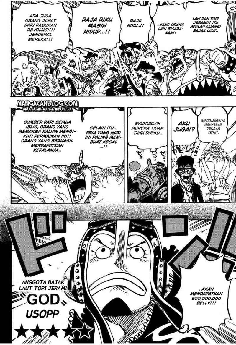 One Piece Chapter 746 page 12