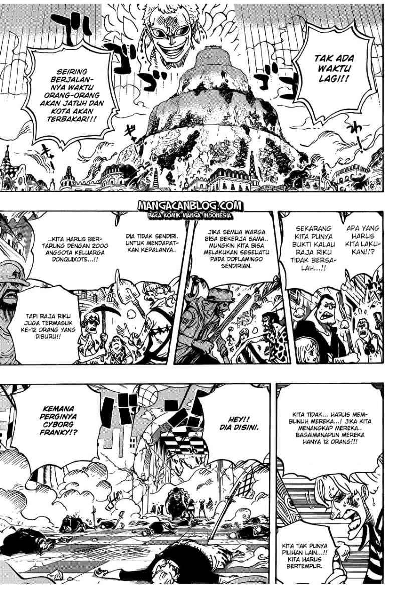 One Piece Chapter 746 page 15
