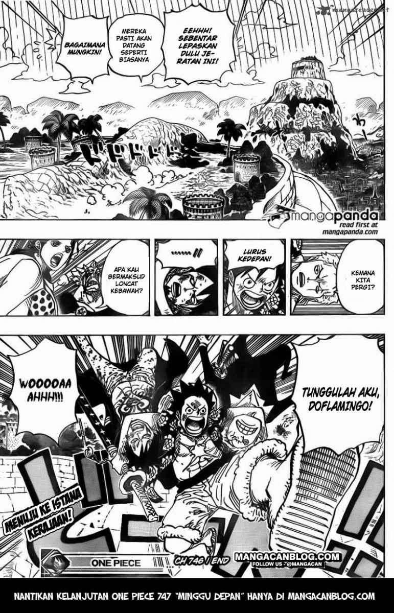 One Piece Chapter 746 page 21
