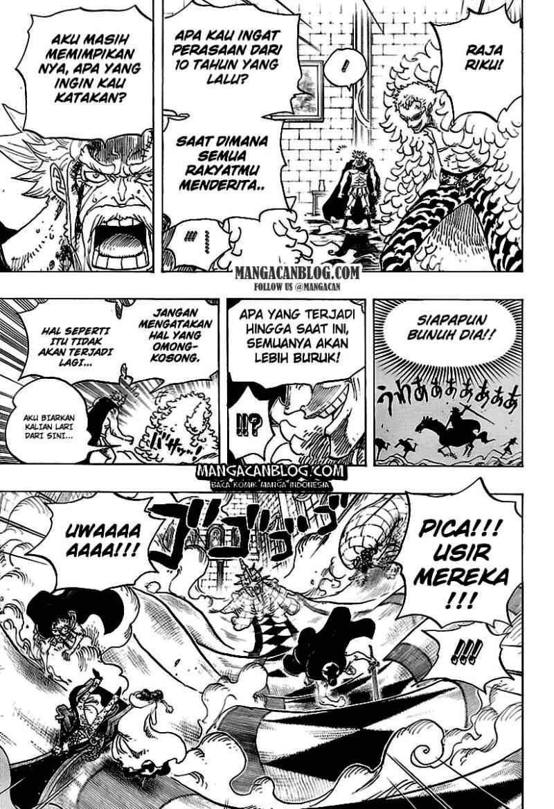 One Piece Chapter 745 page 11