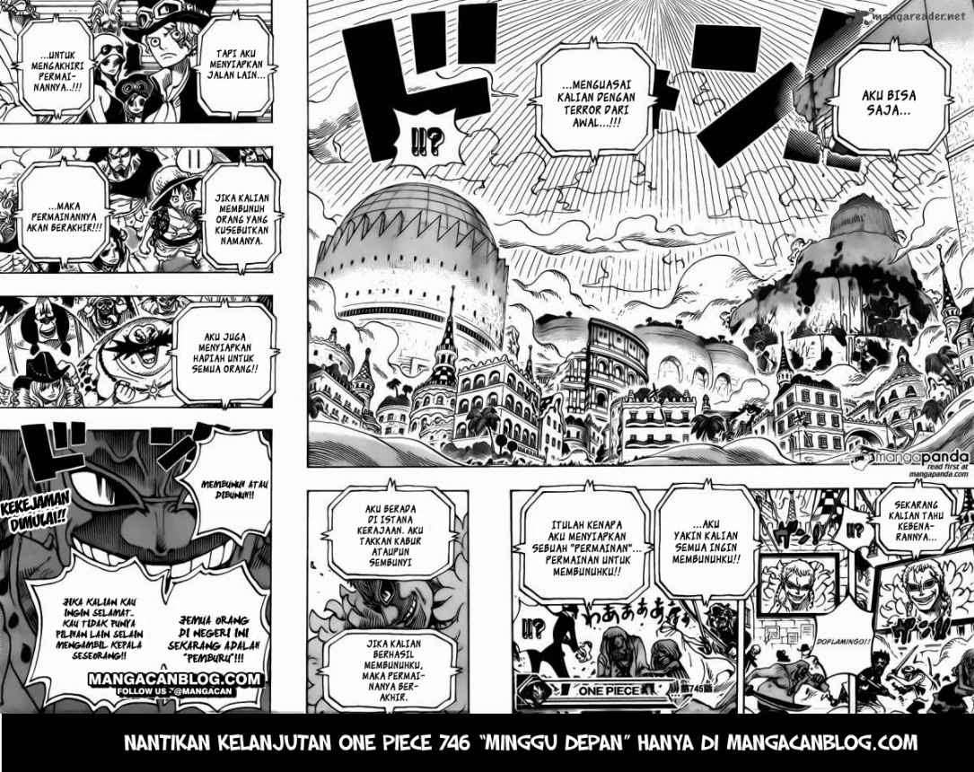 One Piece Chapter 745 page 18