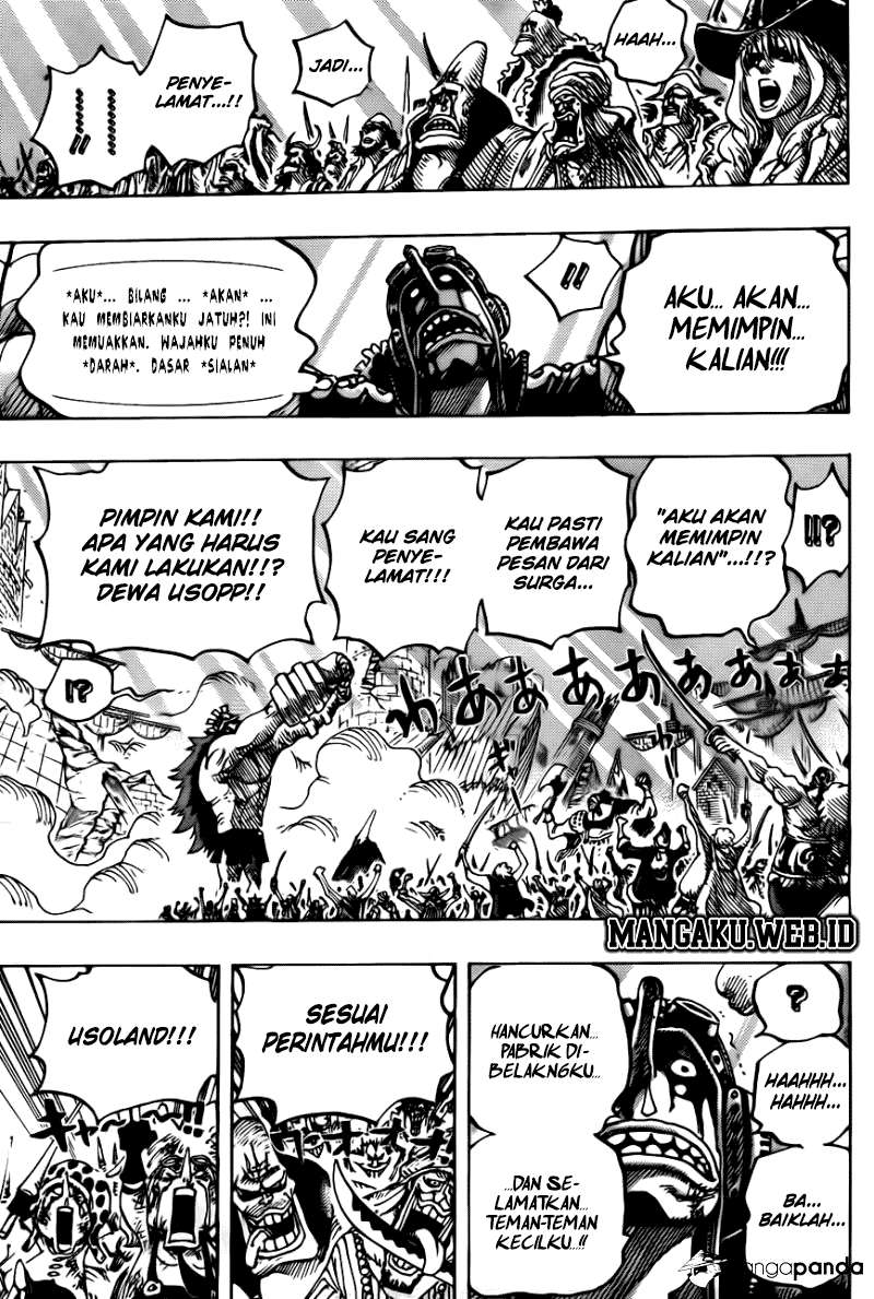 One Piece Chapter 744 page 13