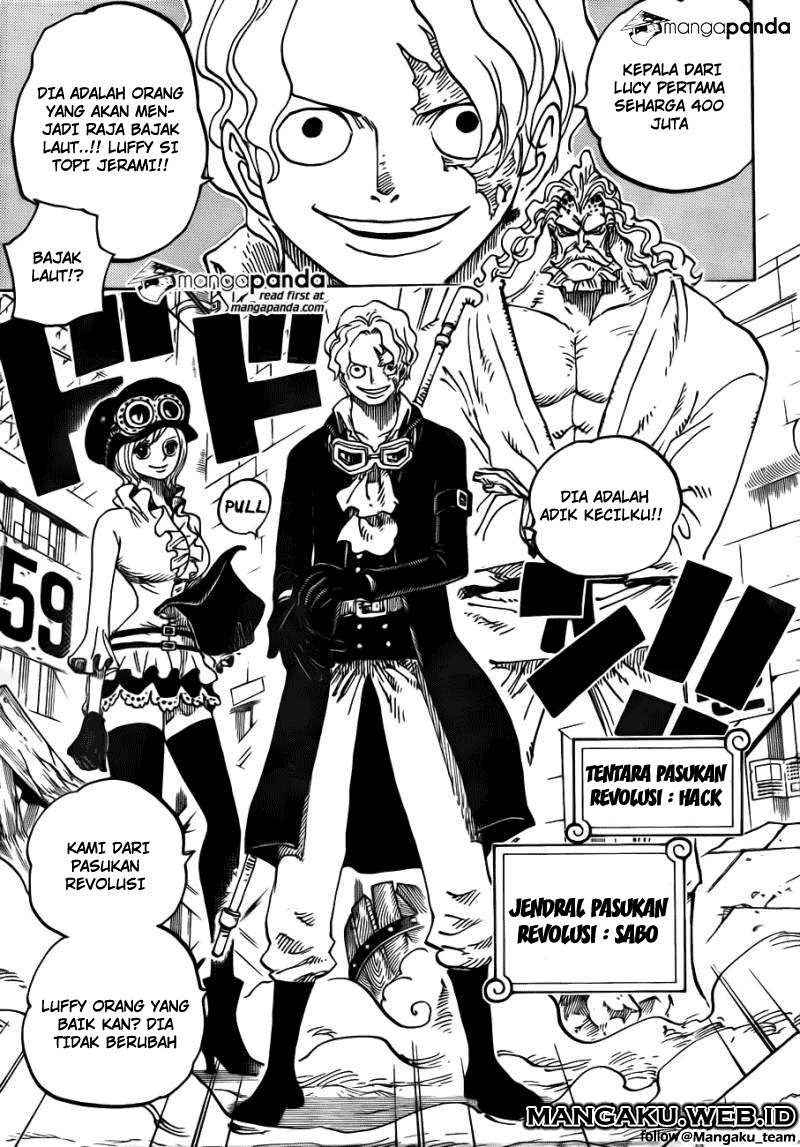 One Piece Chapter 744 page 15