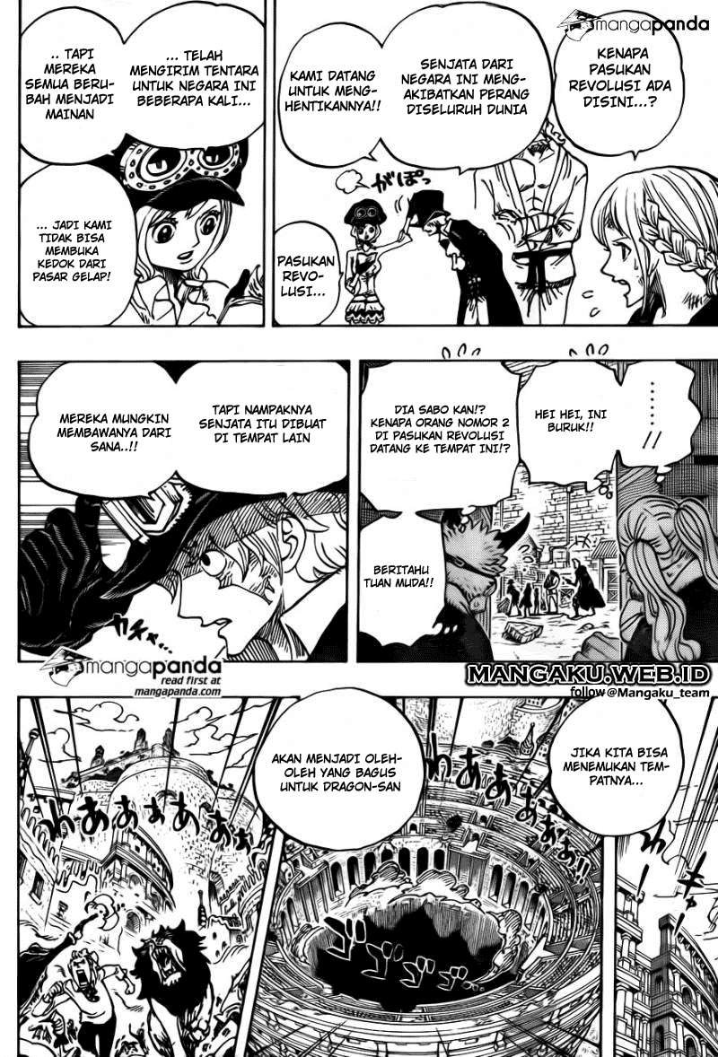One Piece Chapter 744 page 16