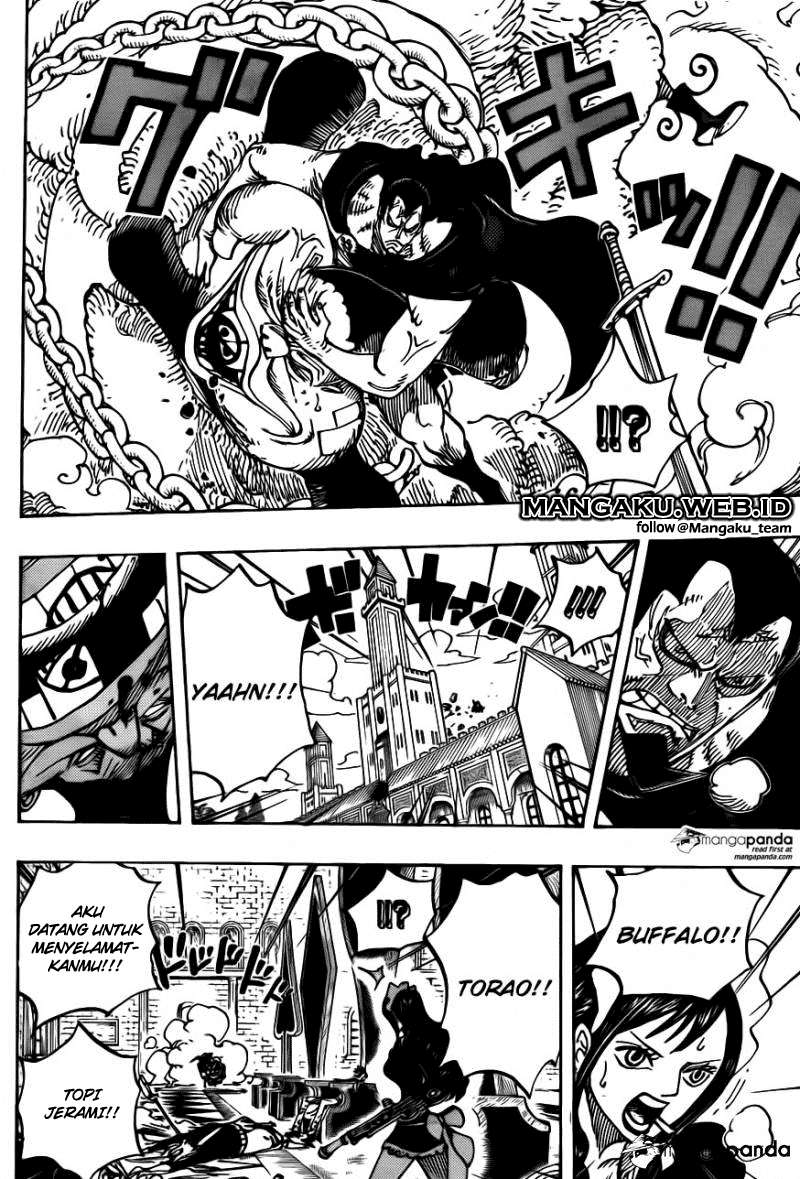 One Piece Chapter 744 page 18