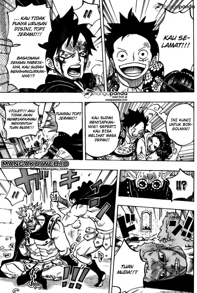 One Piece Chapter 744 page 19