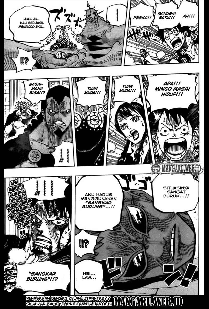 One Piece Chapter 744 page 21