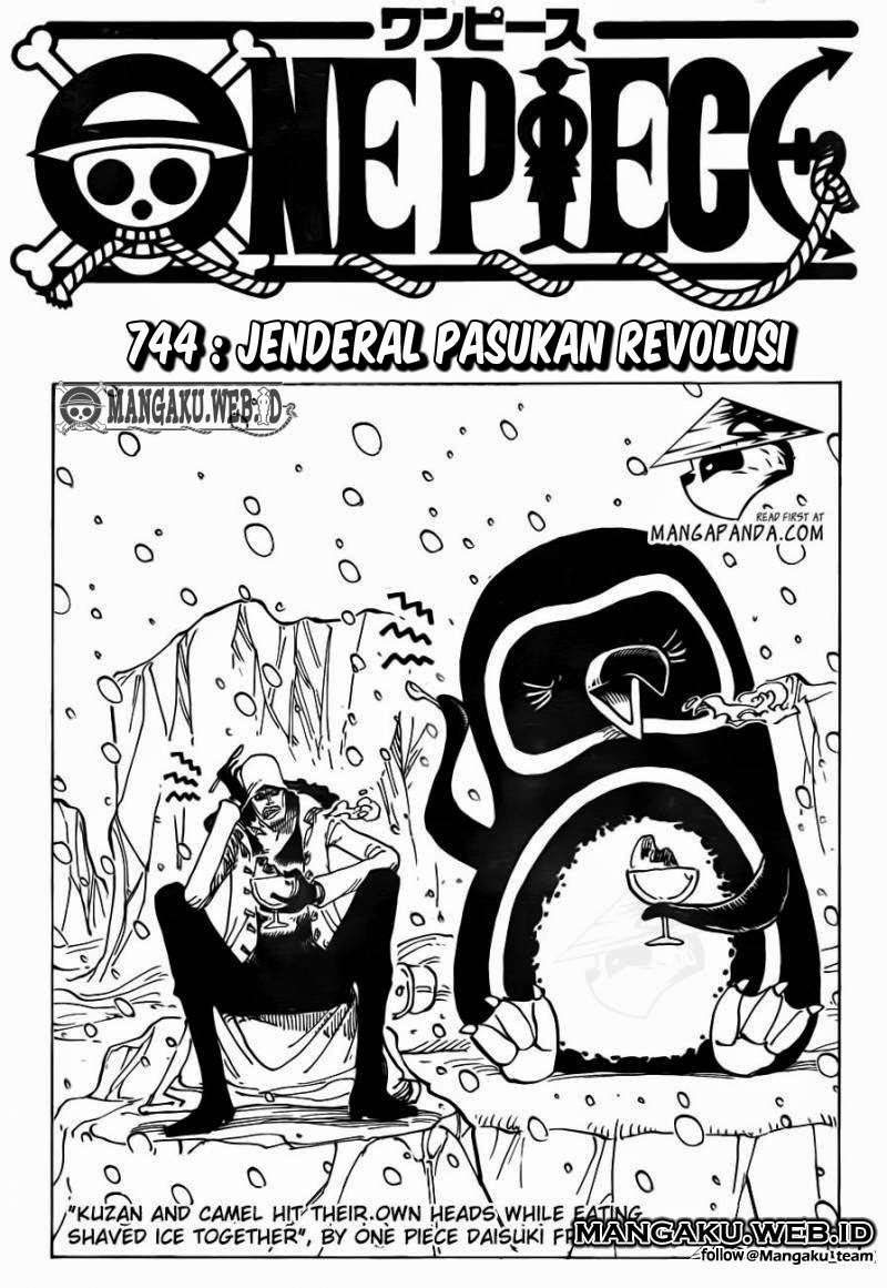 One Piece Chapter 744 page 4