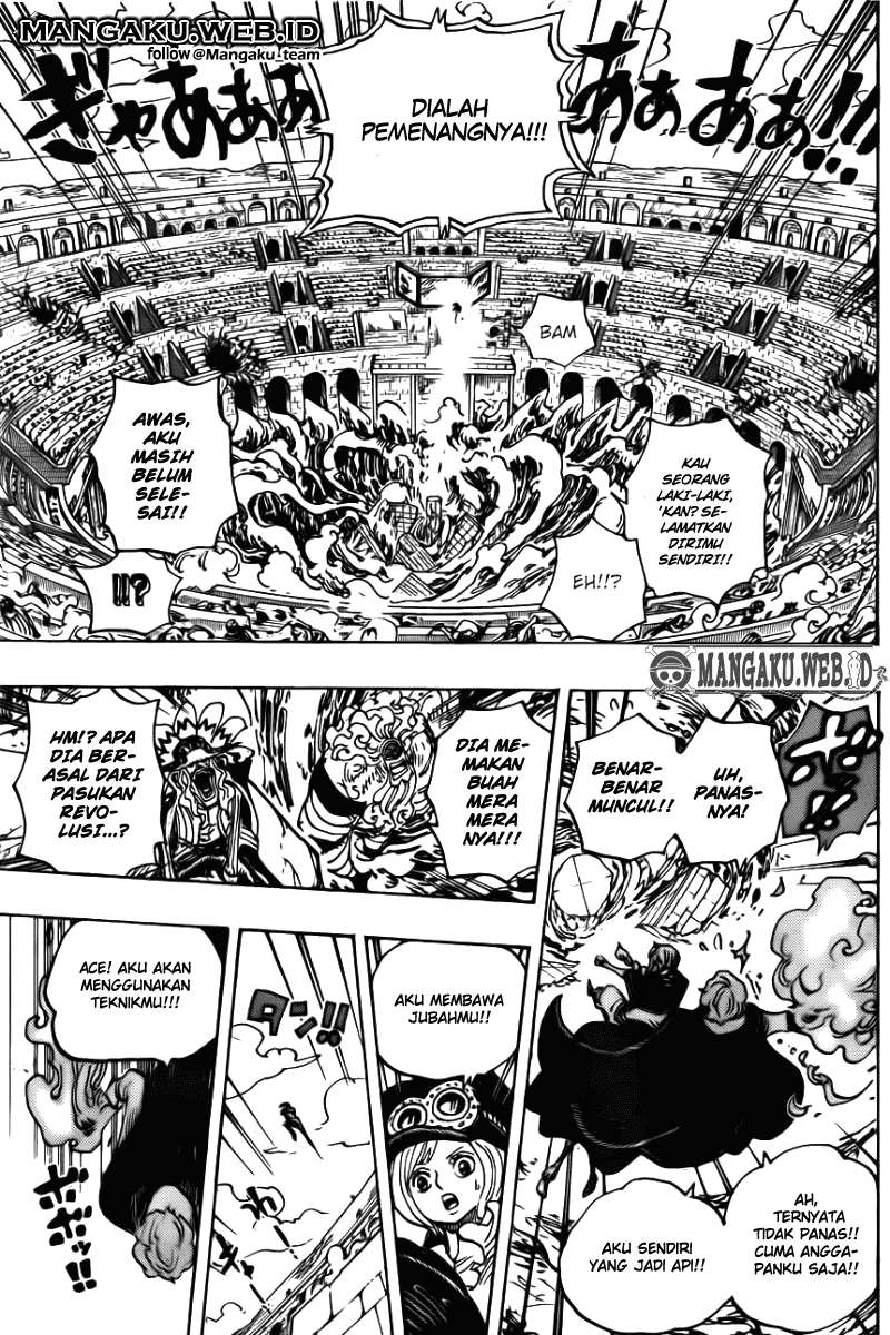 One Piece Chapter 744 page 8