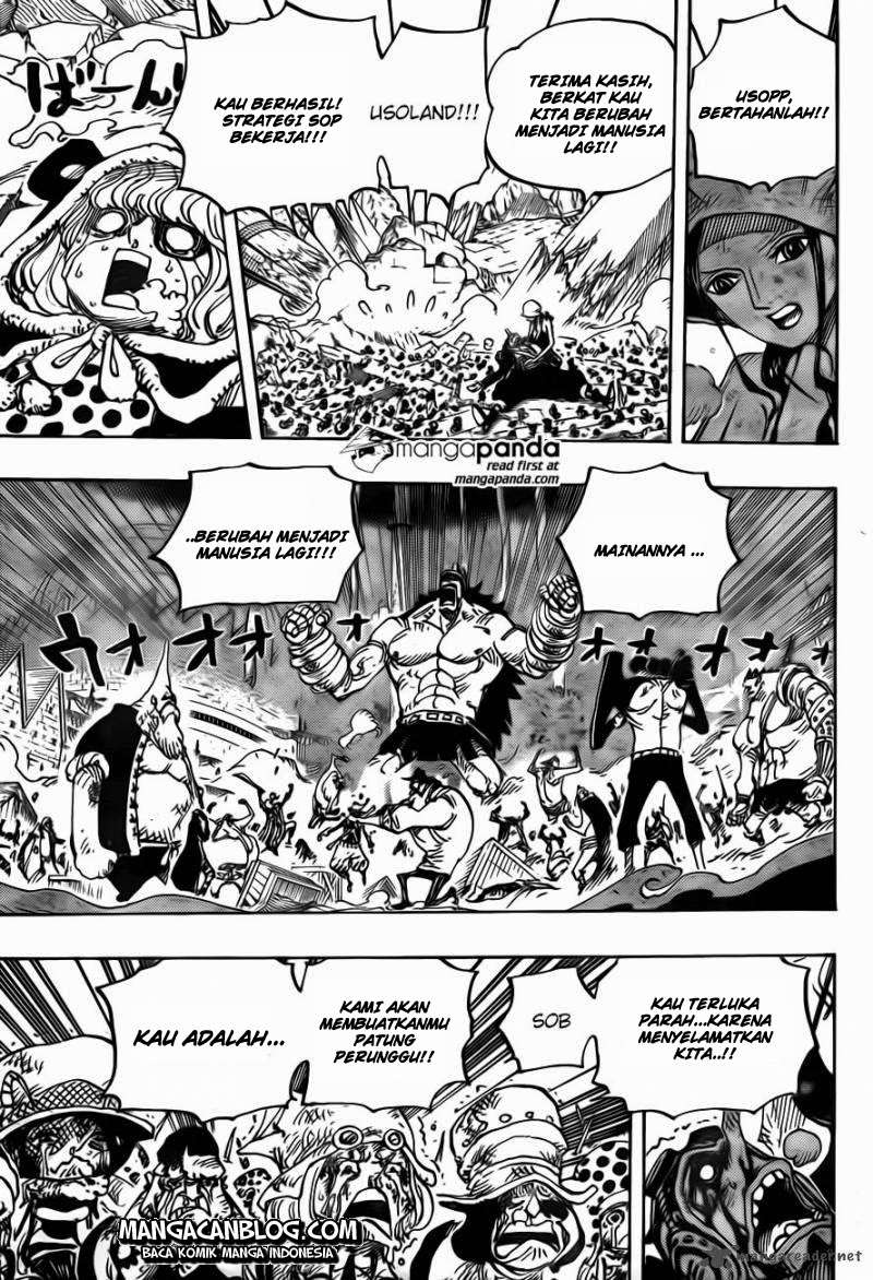 One Piece Chapter 743 page 12