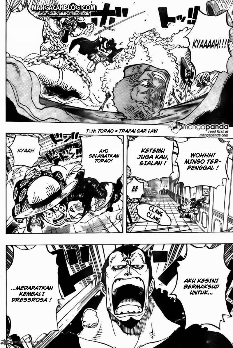 One Piece Chapter 743 page 18