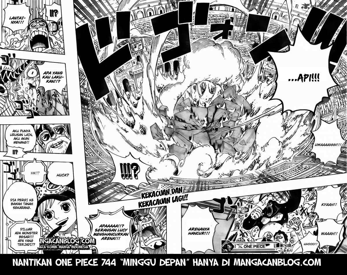 One Piece Chapter 743 page 20