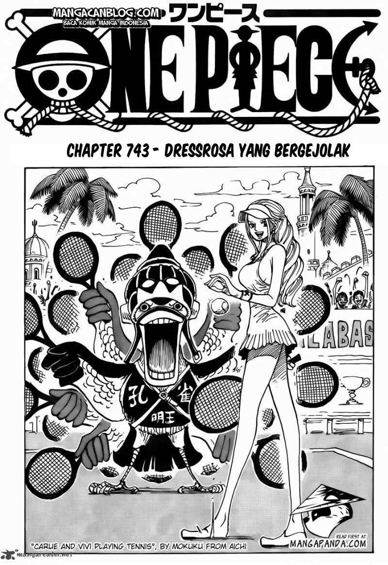 One Piece Chapter 743 page 4