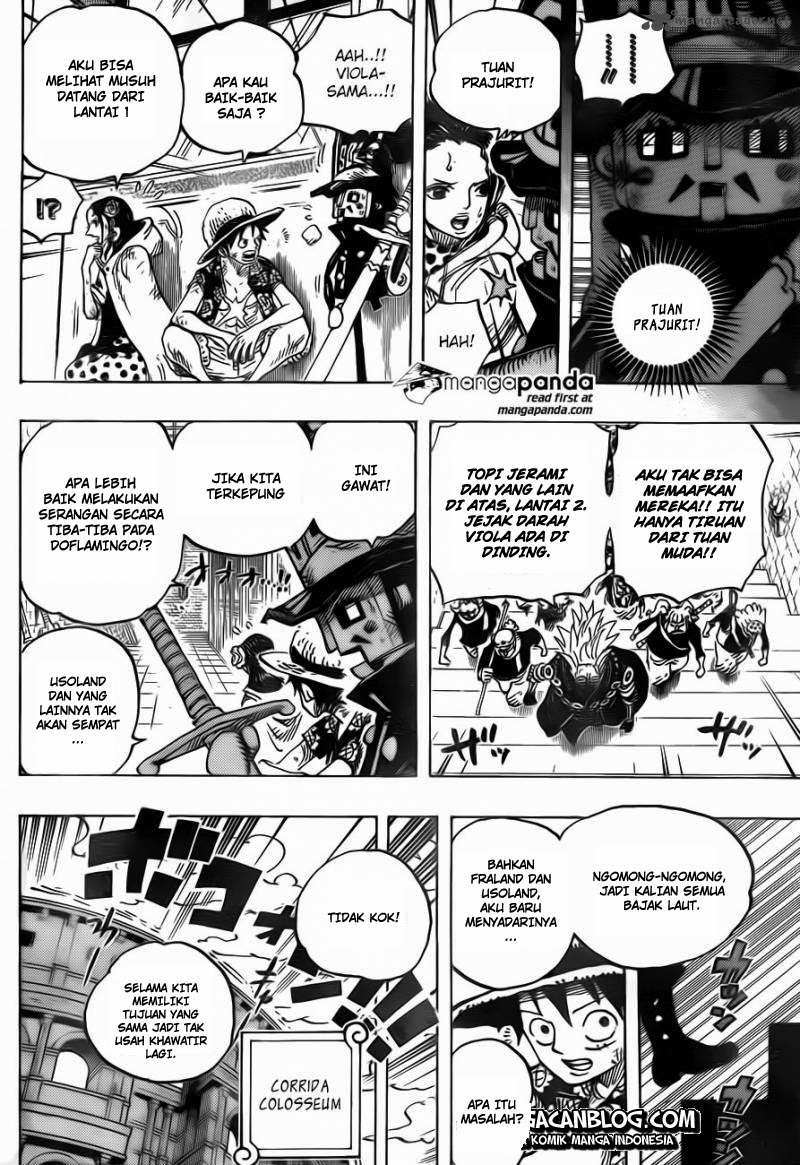One Piece Chapter 742 page 17