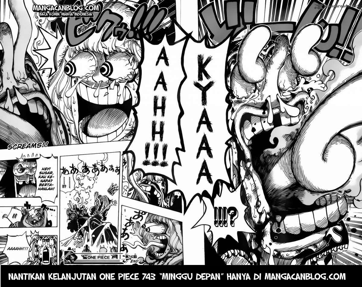 One Piece Chapter 742 page 21