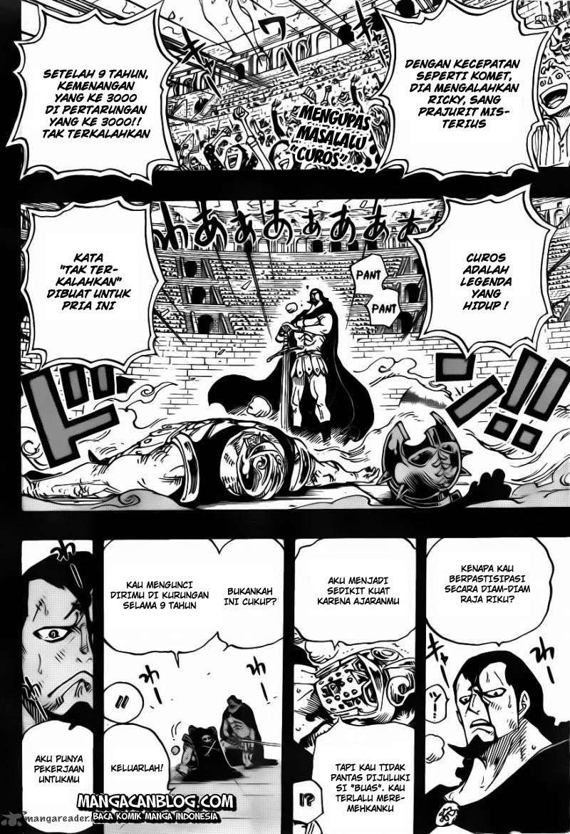 One Piece Chapter 742 page 5