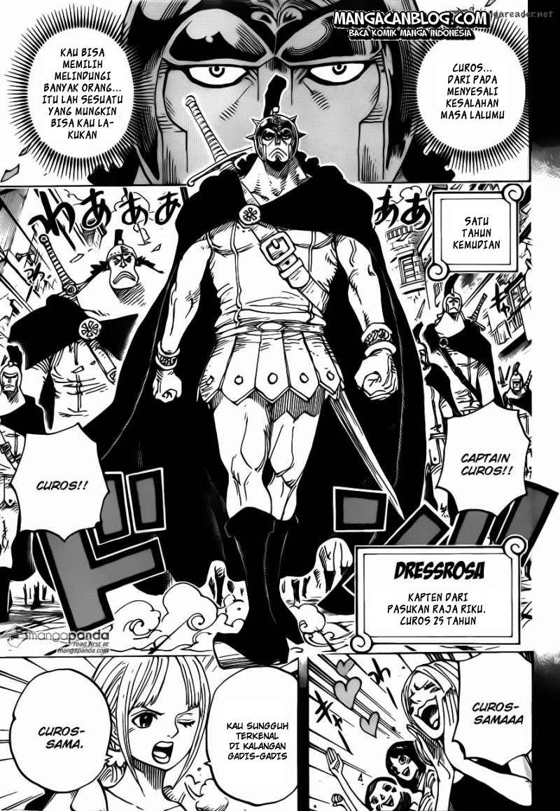 One Piece Chapter 742 page 6