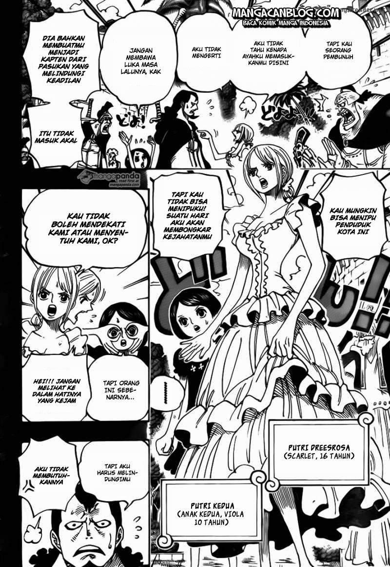One Piece Chapter 742 page 7