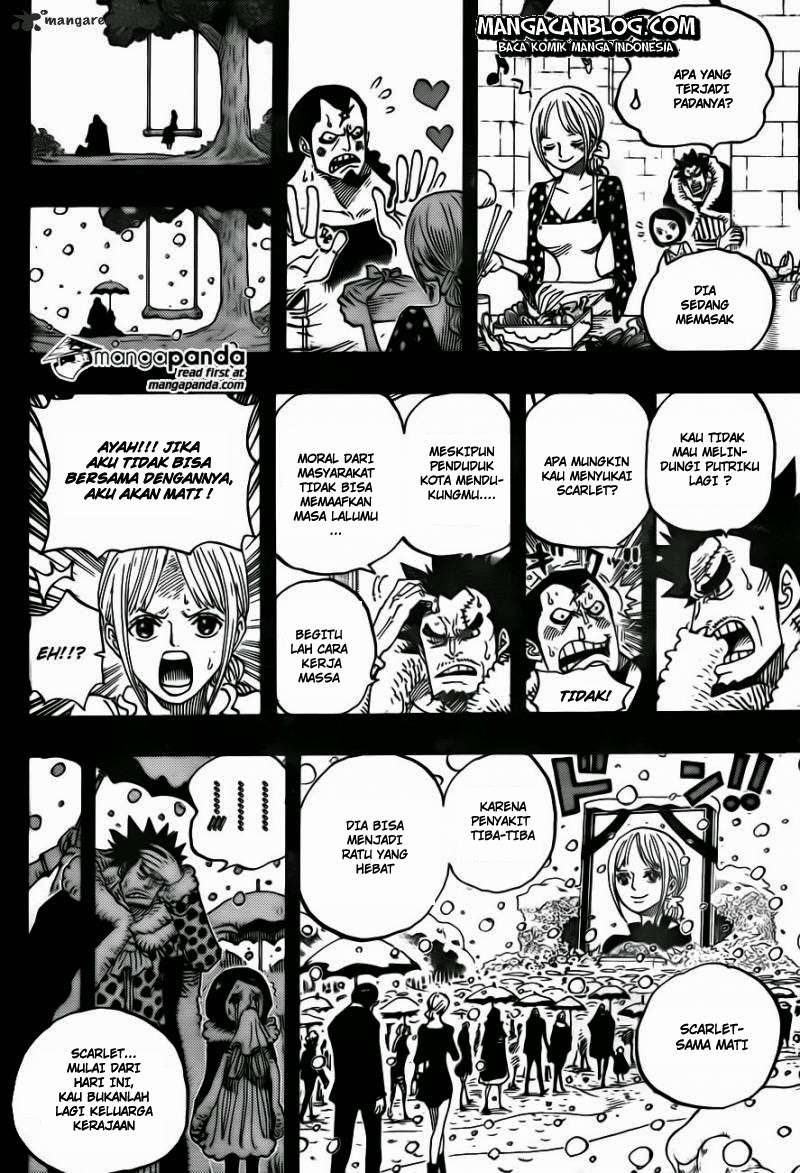 One Piece Chapter 742 page 9