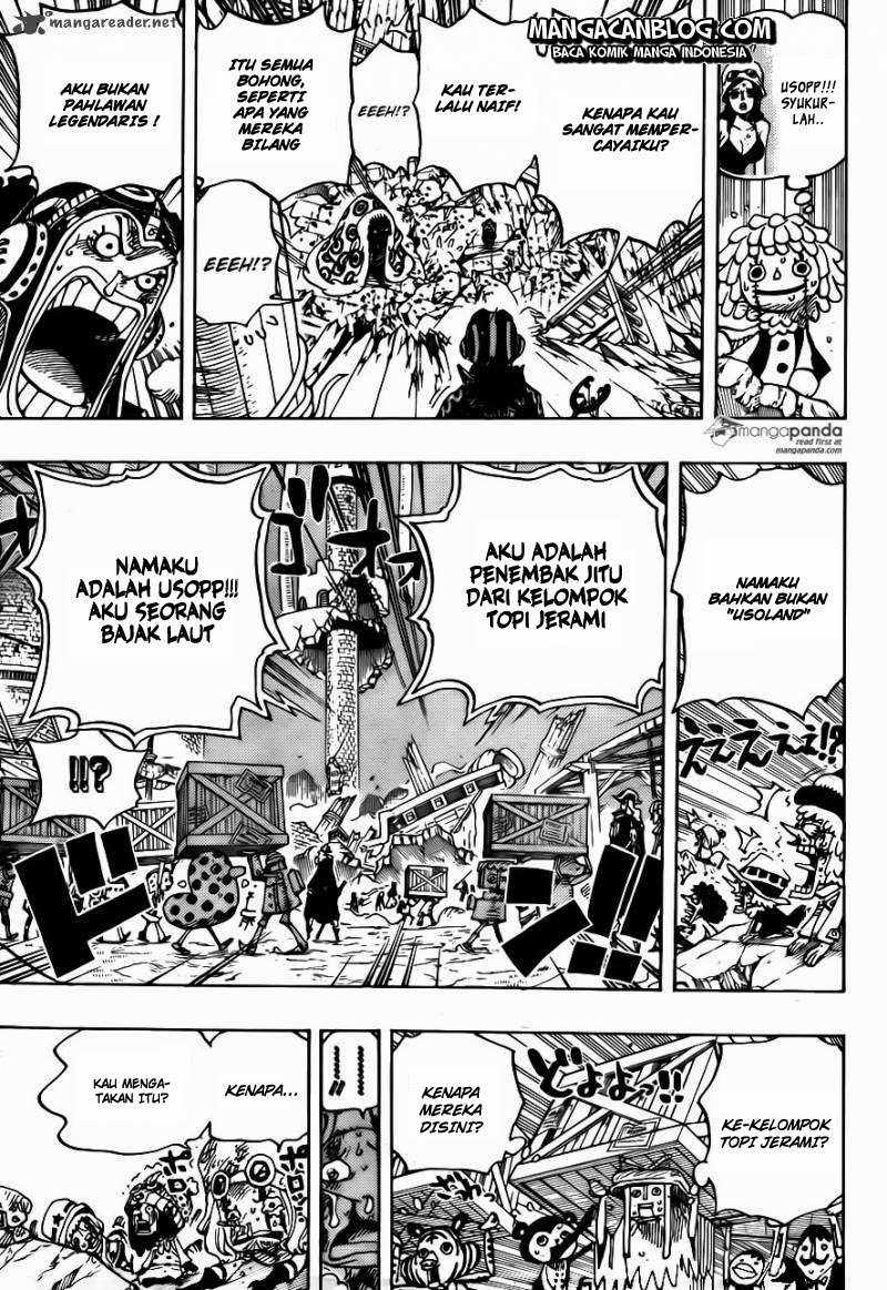 One Piece Chapter 741 page 11