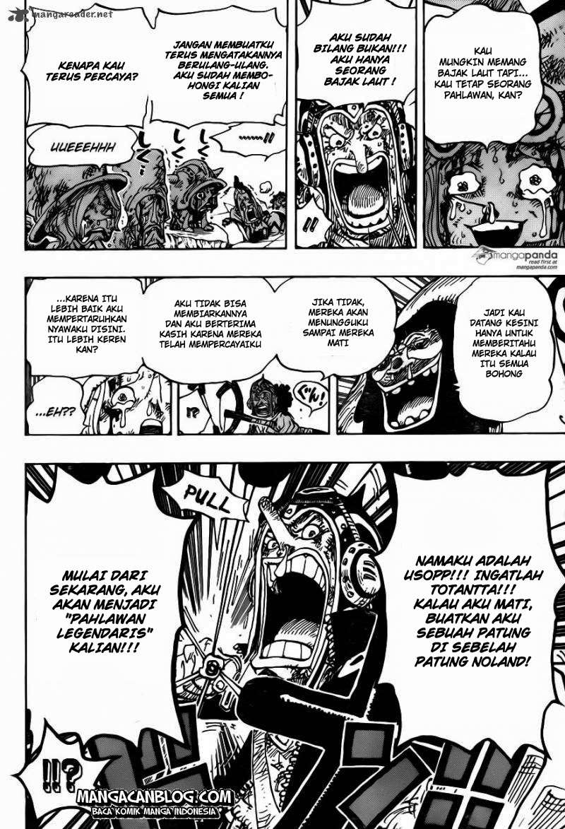 One Piece Chapter 741 page 12