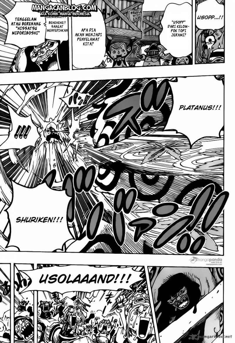 One Piece Chapter 741 page 13
