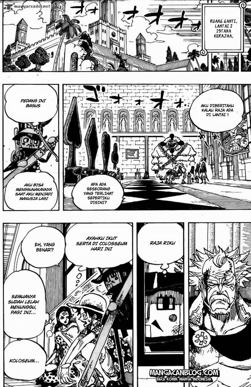 One Piece Chapter 741 page 14