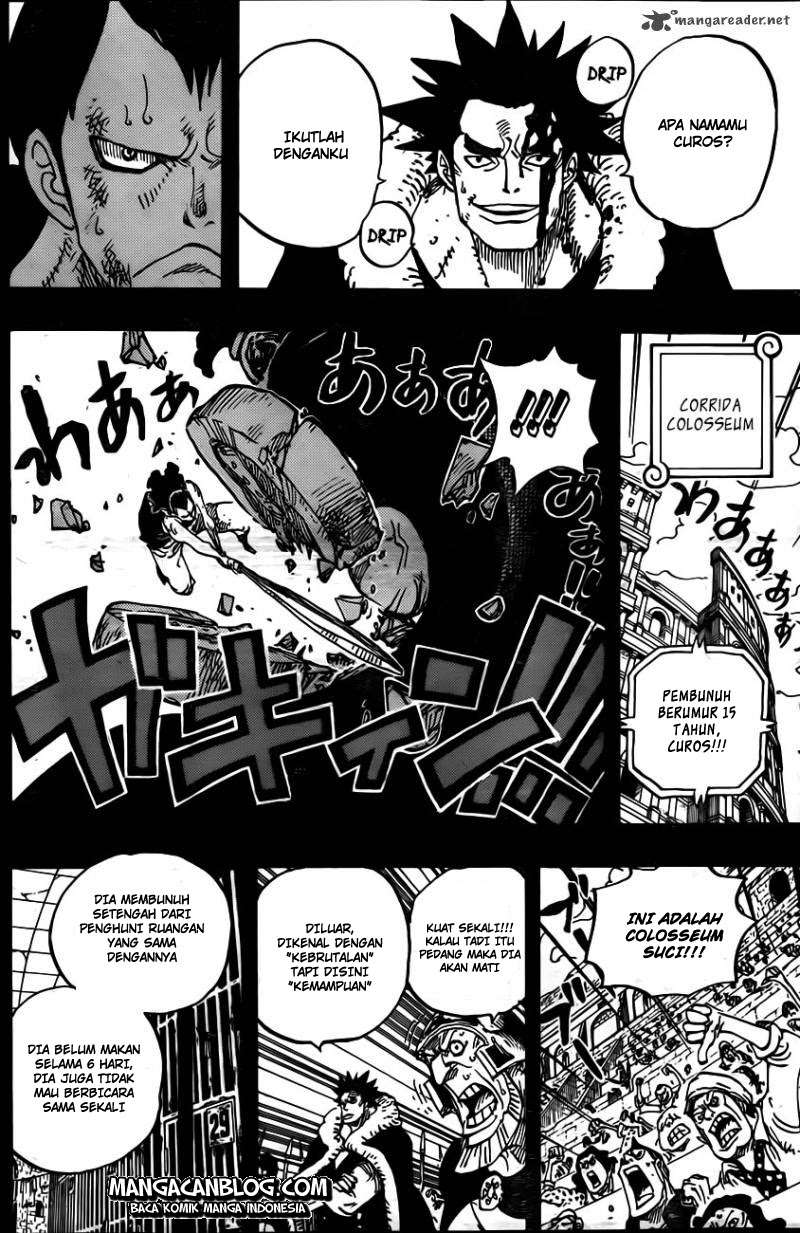 One Piece Chapter 741 page 16