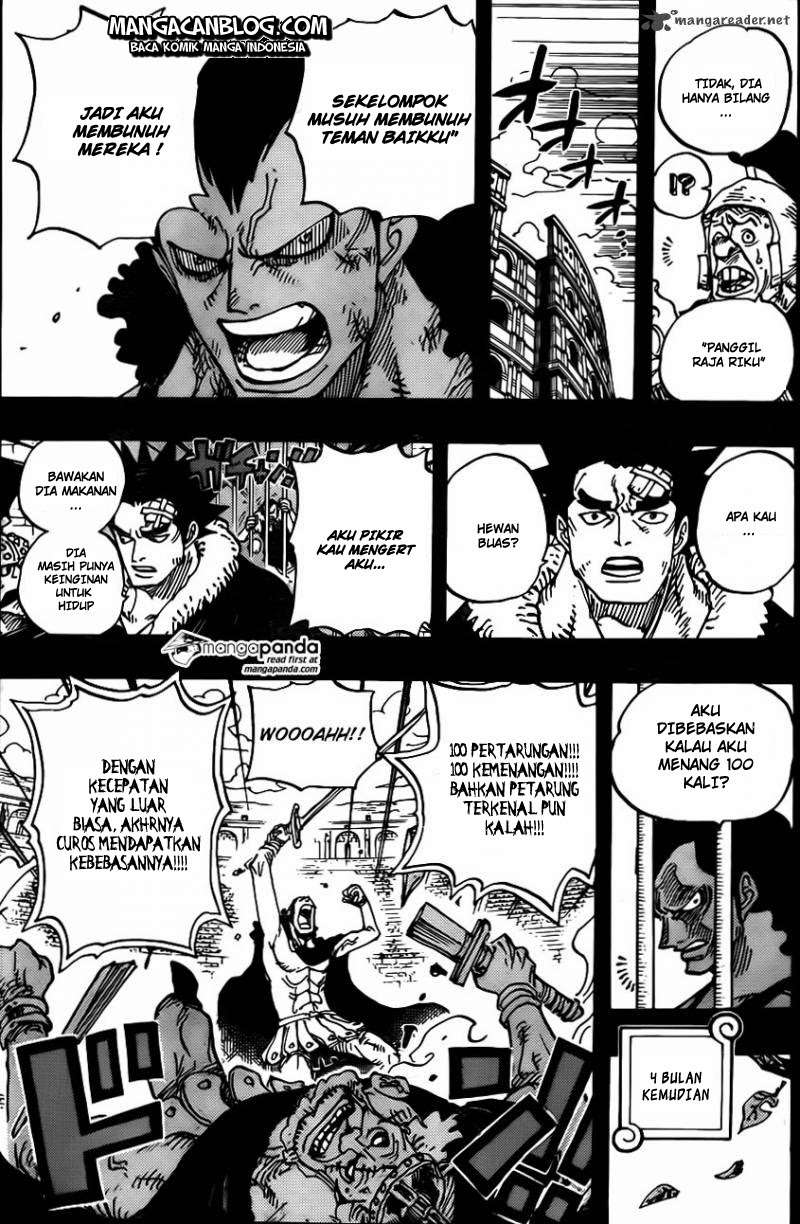 One Piece Chapter 741 page 17