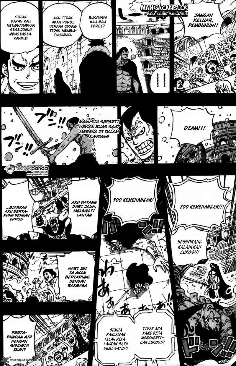One Piece Chapter 741 page 18