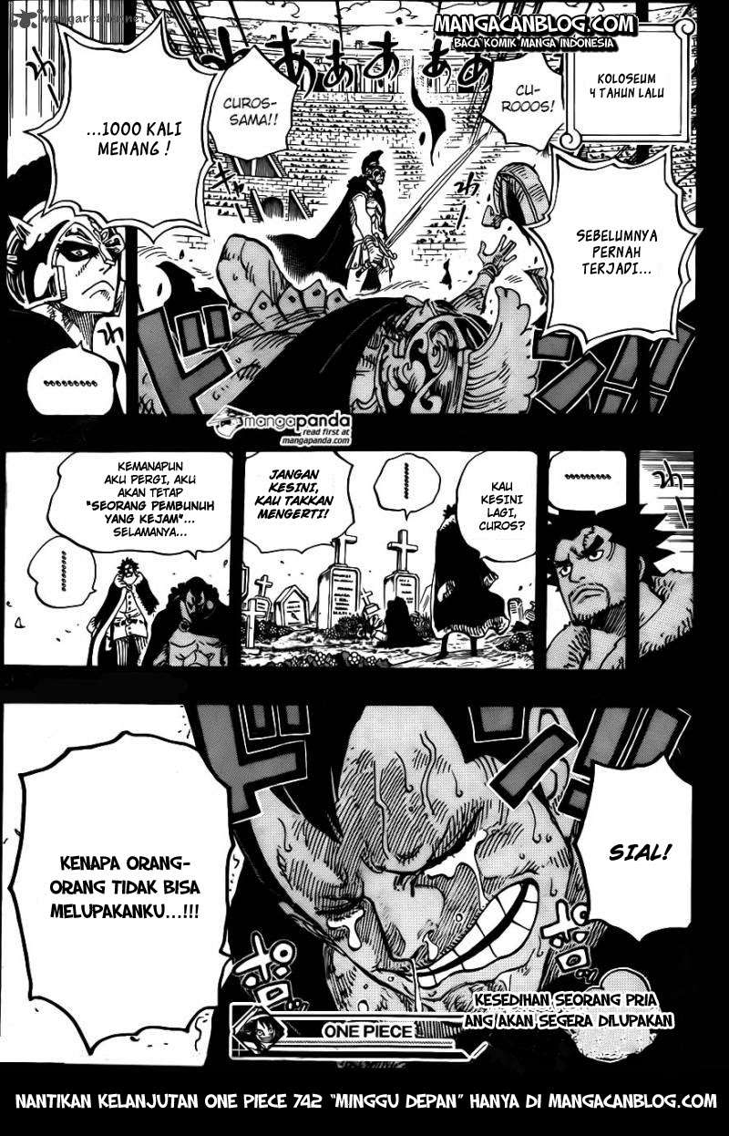 One Piece Chapter 741 page 19