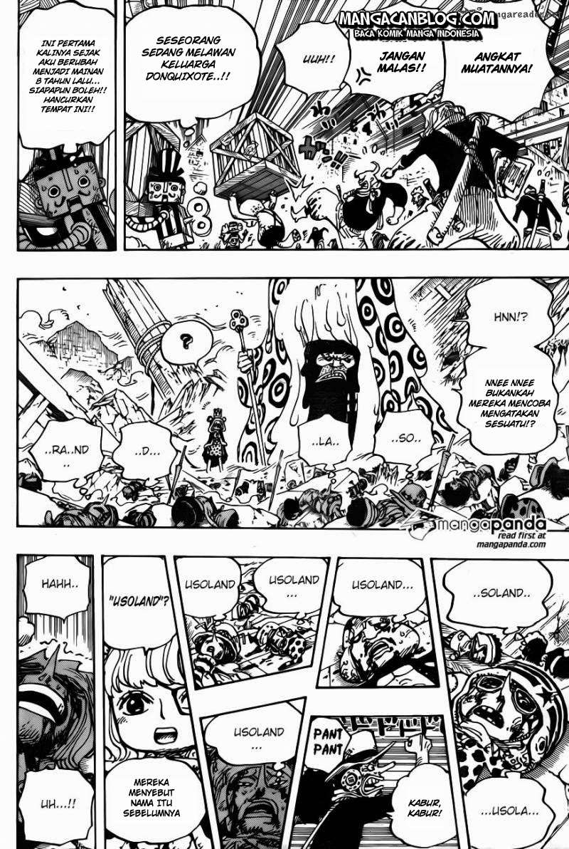 One Piece Chapter 741 page 4