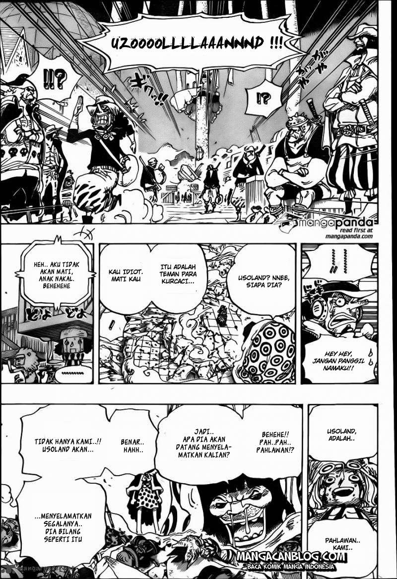 One Piece Chapter 741 page 5