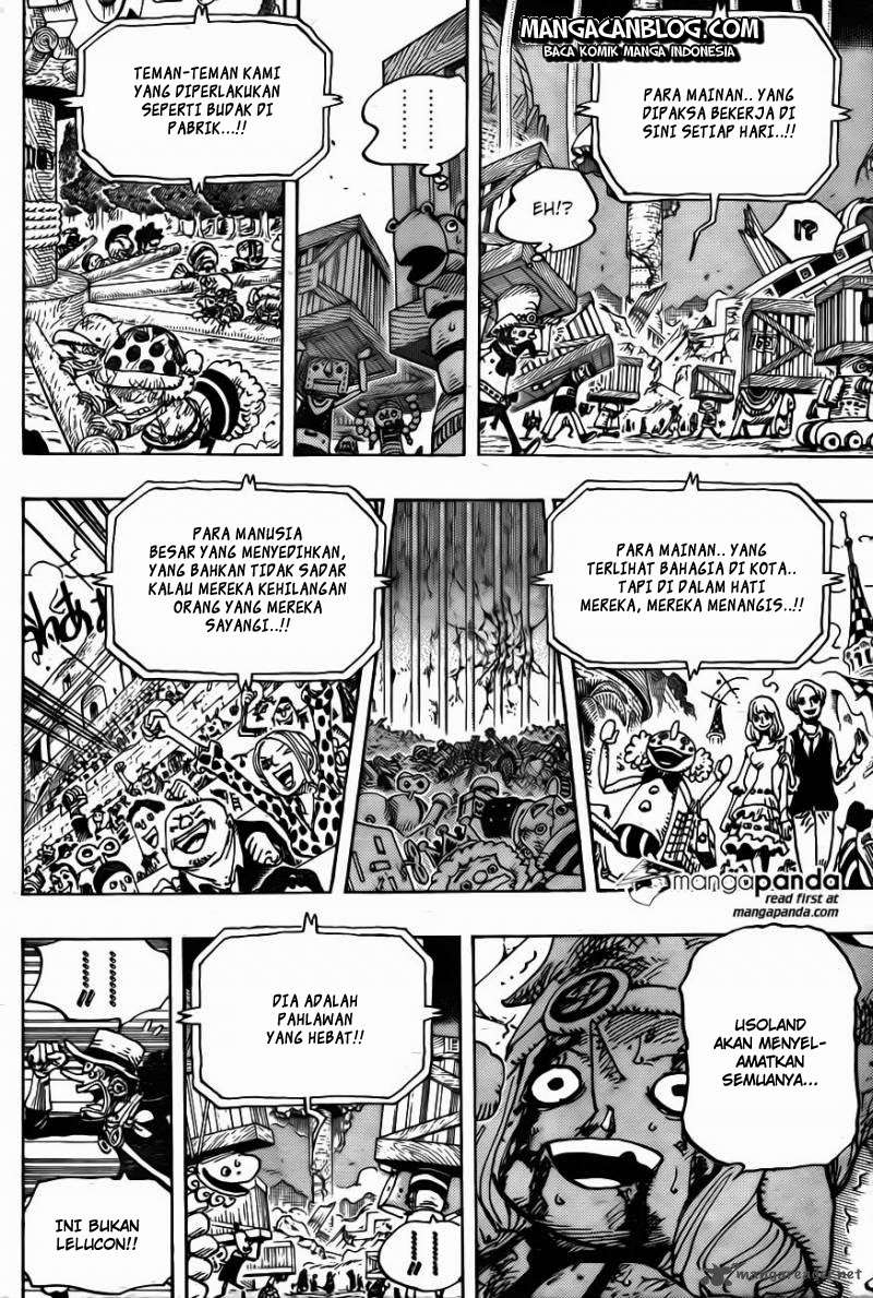 One Piece Chapter 741 page 6
