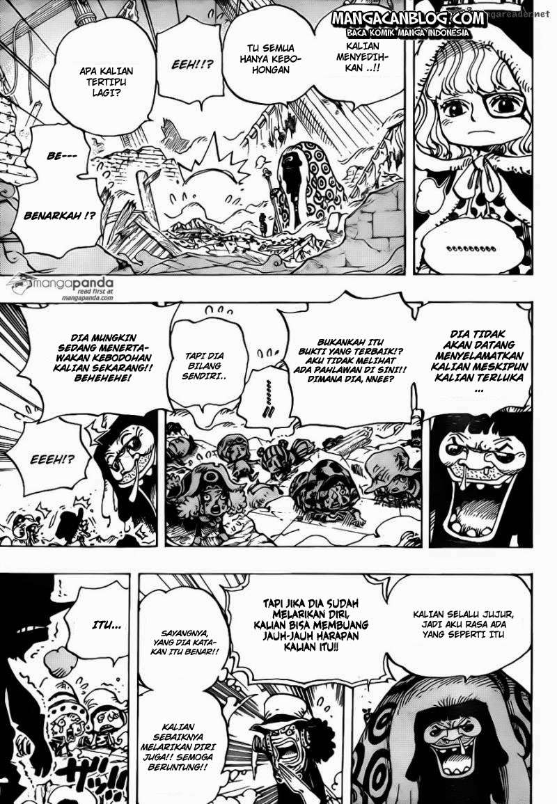 One Piece Chapter 741 page 7