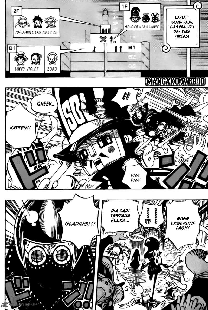 One Piece Chapter 740 page 7