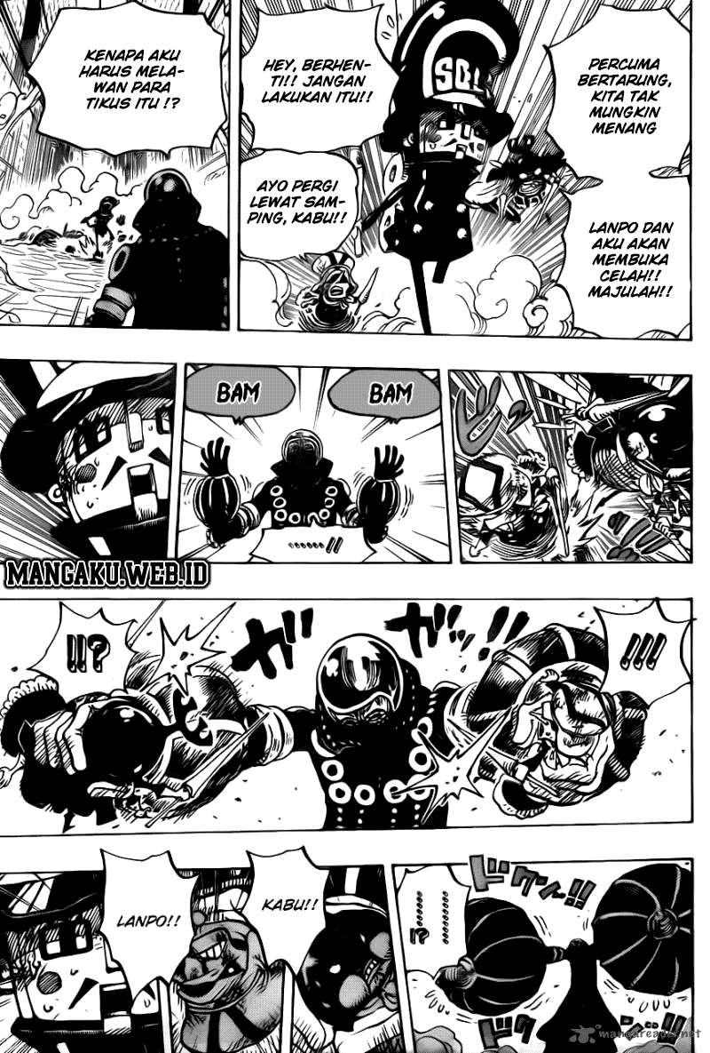 One Piece Chapter 740 page 8