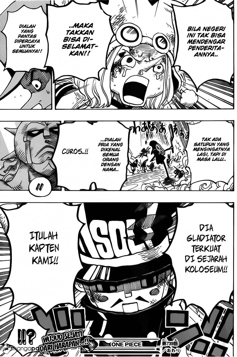 One Piece Chapter 739 page 20