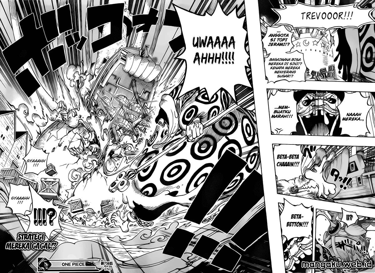 One Piece Chapter 738 page 19