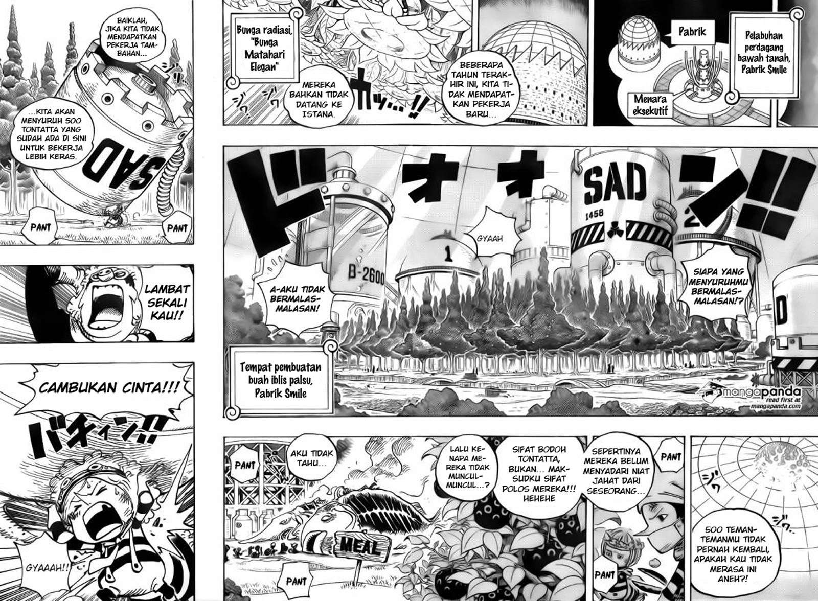 One Piece Chapter 738 page 7