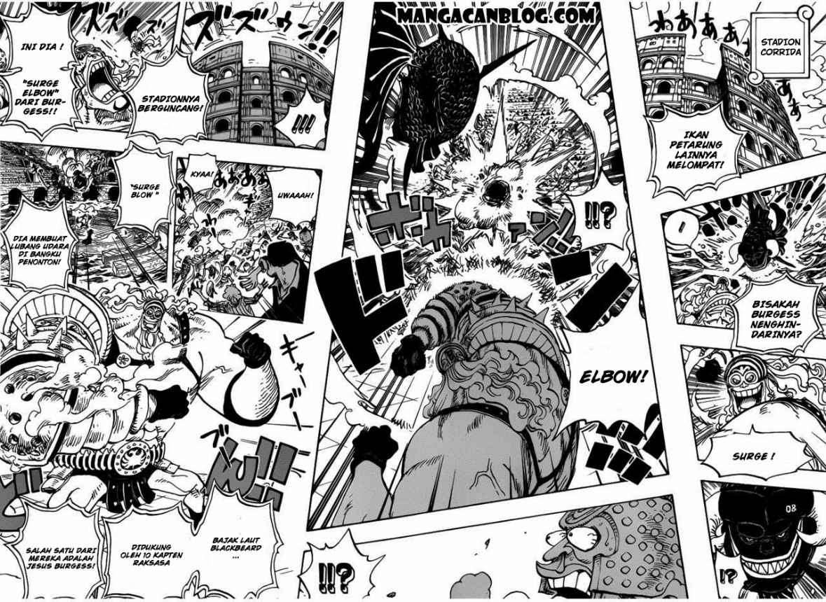 One Piece Chapter 737 page 7