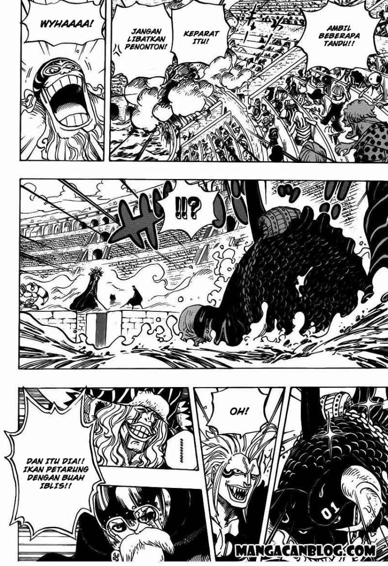 One Piece Chapter 737 page 8