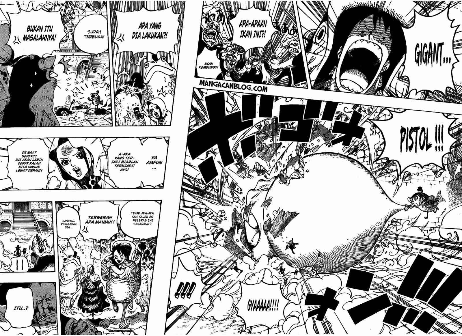 One Piece Chapter 736 page 14