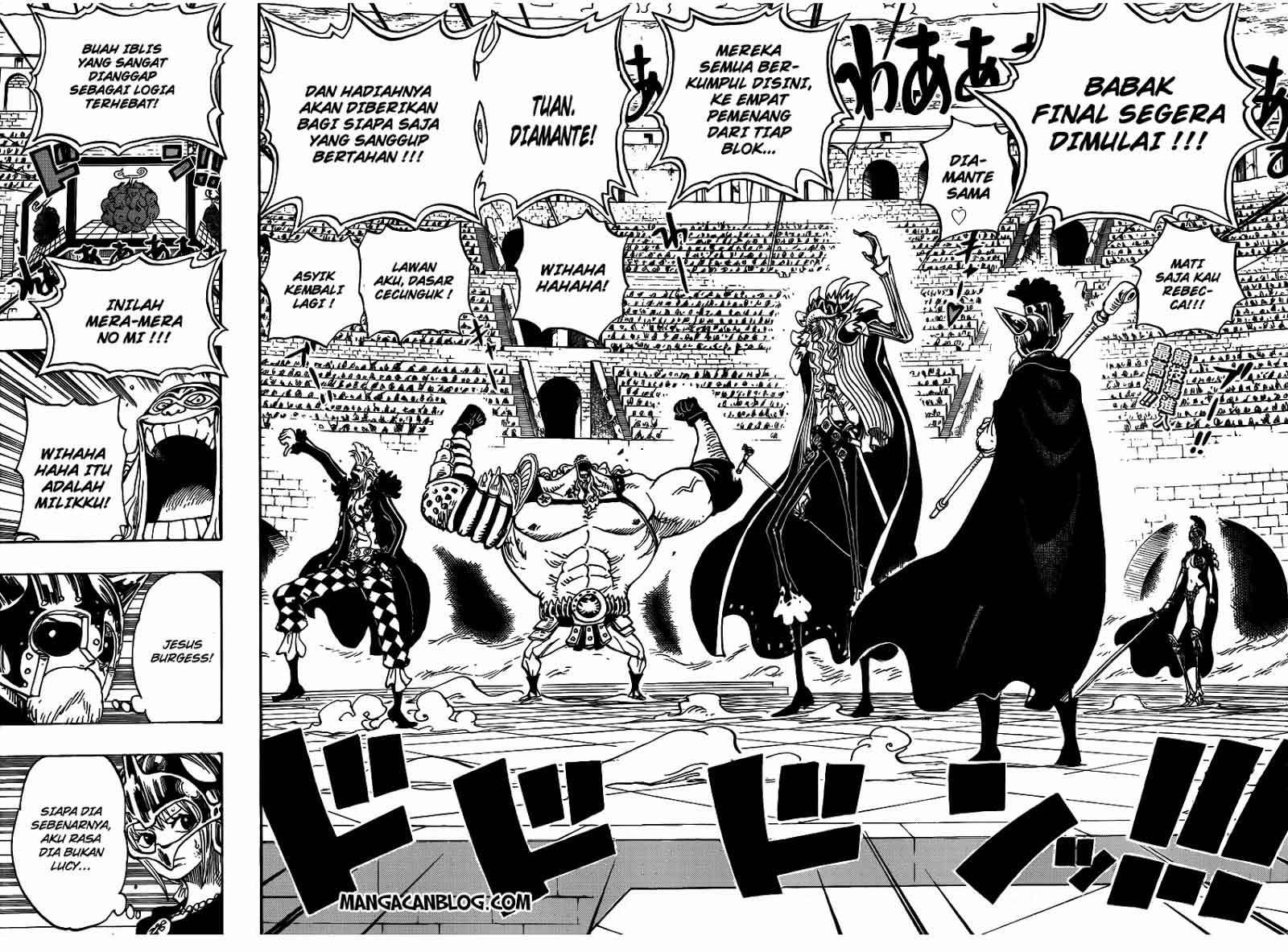 One Piece Chapter 736 page 5