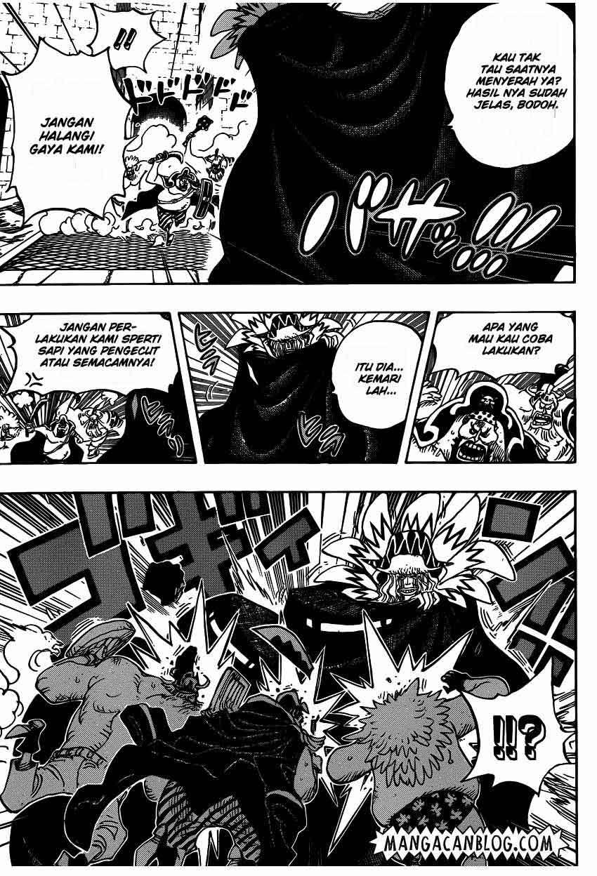 One Piece Chapter 736 page 7